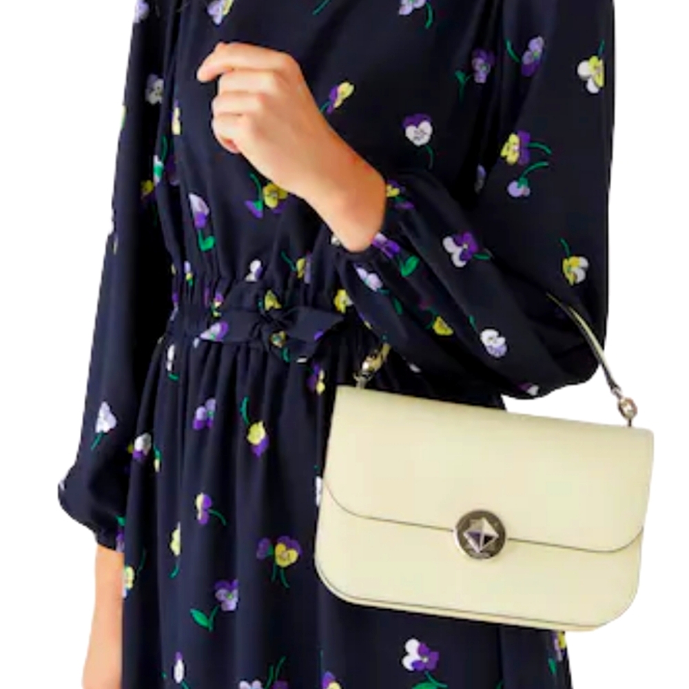 KATE SPADE Audrey Flap Crossbody 3-Way Shoulder Handbag & Top Handle Satchel - Picture 11 of 16